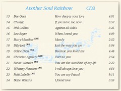 Graphic of Playlist Another Soul Rainbow_CD2