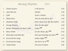 Graphic of Playlist Moving Rhythm_CD1