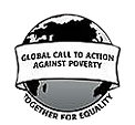 Logo of Gloab Call to Action against poverty